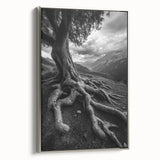 Ancient Roots and Mountains - Fine Art Photography Canvas Prints