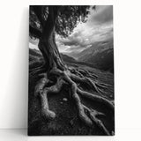 Ancient Roots and Mountains - Fine Art Photography Canvas Prints
