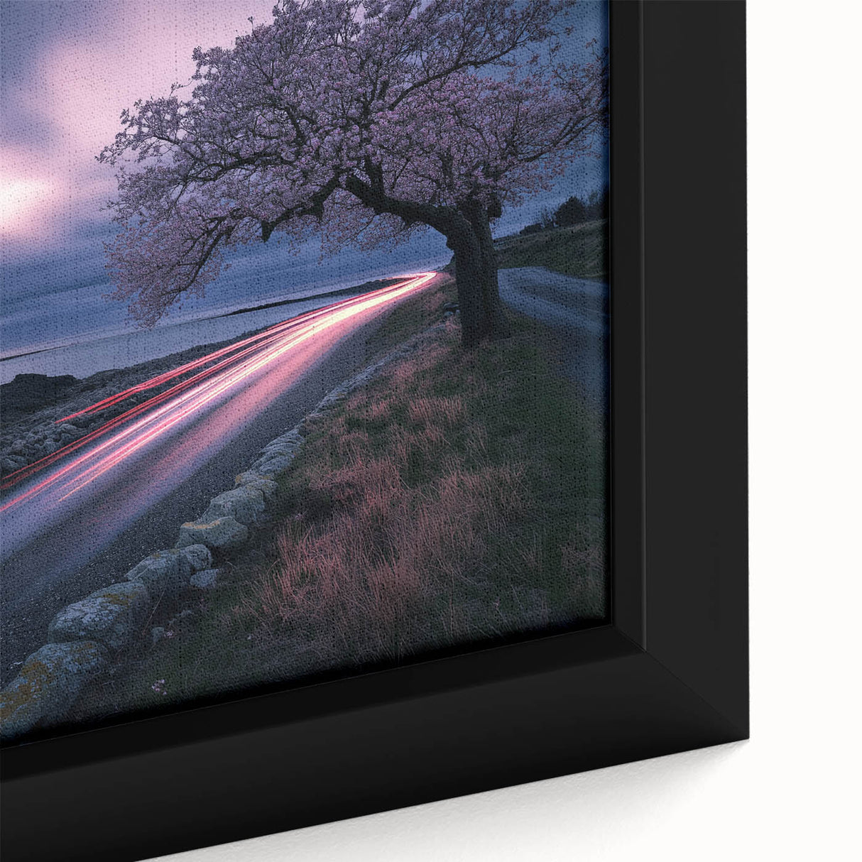 Stormy Coastline at Night – Fine Art Photography Canvas Prints
