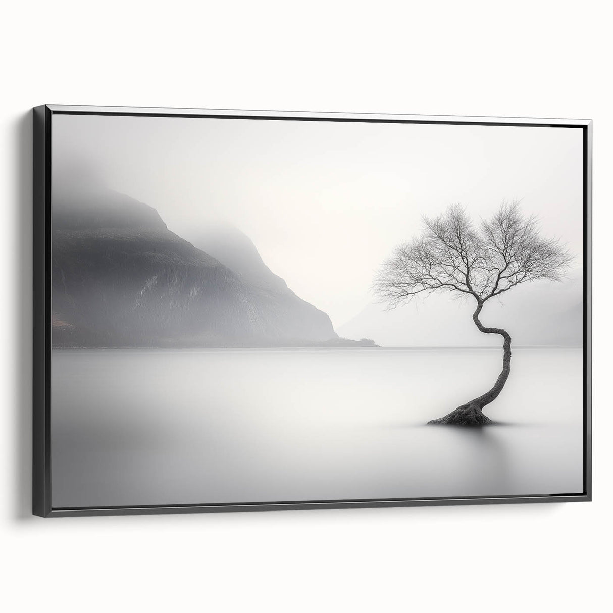 Misty Lake Serenity – Fine Art Photography Framed Prints