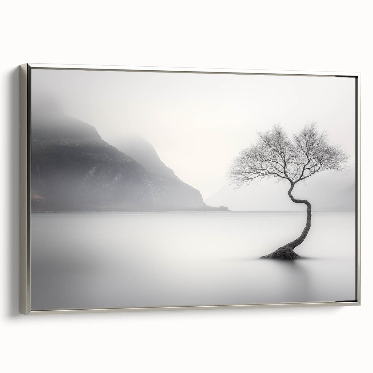 Misty Lake Serenity – Fine Art Photography Framed Prints