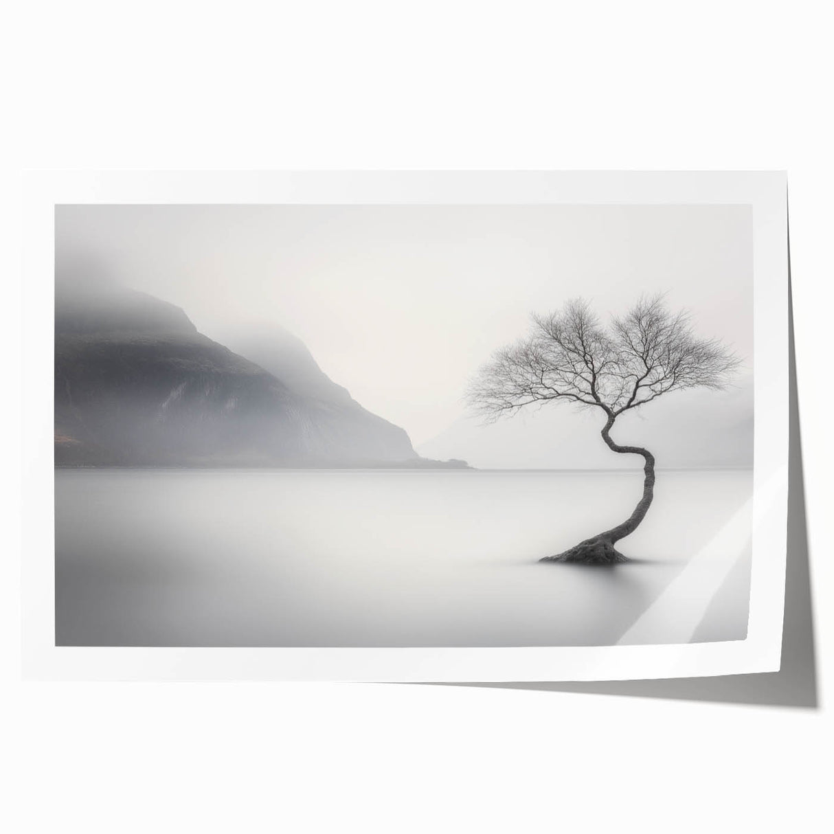 Misty Lake Serenity – Fine Art Photography Framed Prints