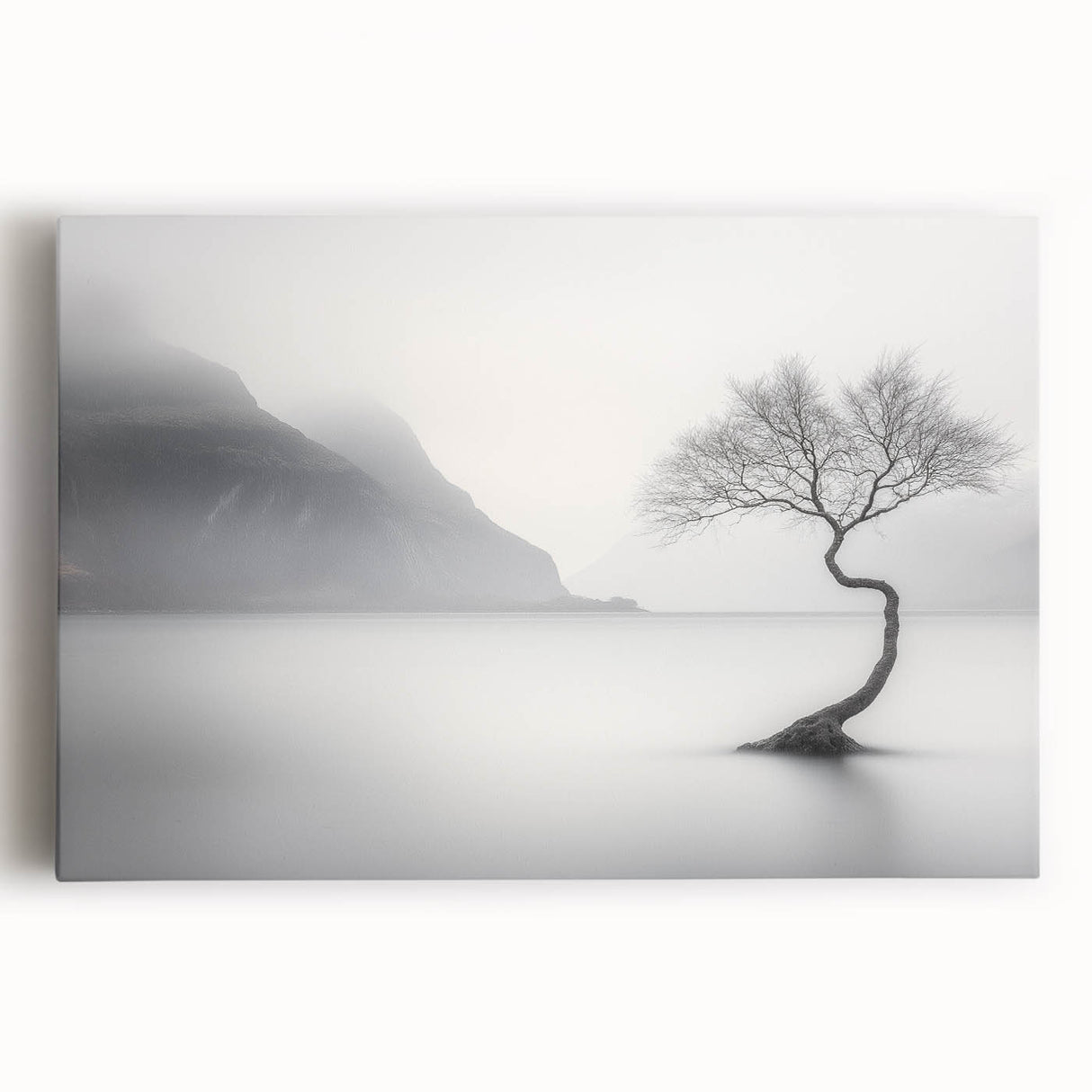 Misty Lake Serenity – Fine Art Photography Framed Prints