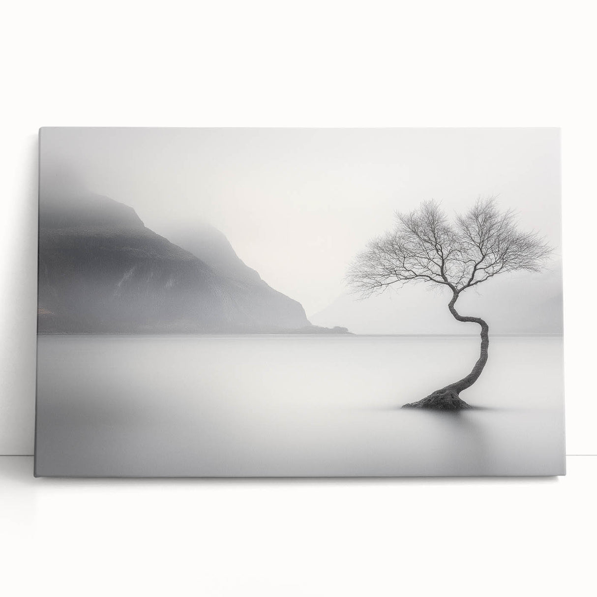Misty Lake Serenity – Fine Art Photography Framed Prints