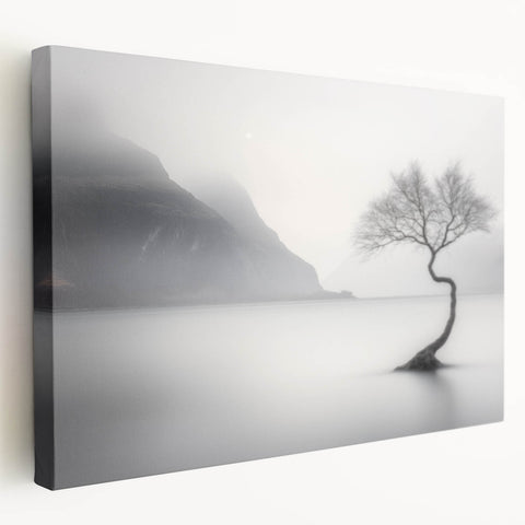 Misty Lake Serenity – Fine Art Photography Framed Prints