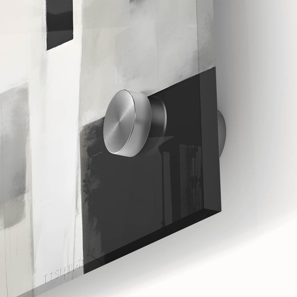 Earthen Harmony Abstracts – Black and Gray Modern Minimalist Art