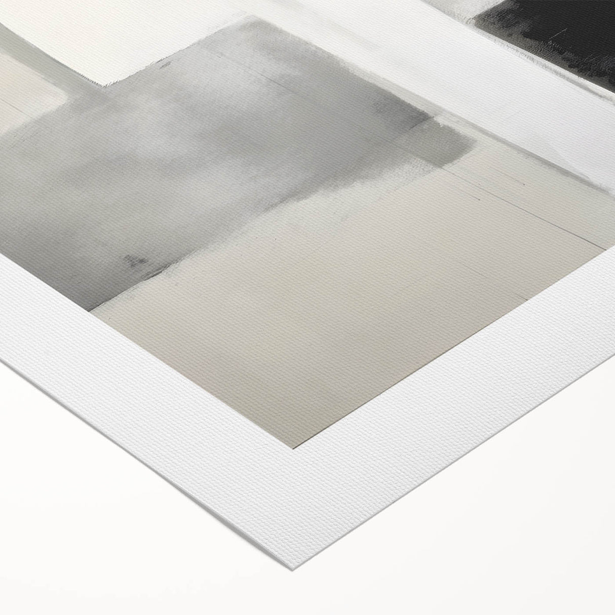 Earthen Harmony Abstracts – Black and Gray Modern Minimalist Art