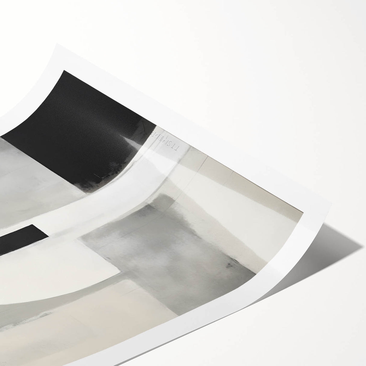 Earthen Harmony Abstracts – Black and Gray Modern Minimalist Art