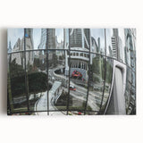 Cityscape Photography Prints – Urban Reflections Glass Skyline