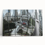 Cityscape Photography Prints – Urban Reflections Glass Skyline