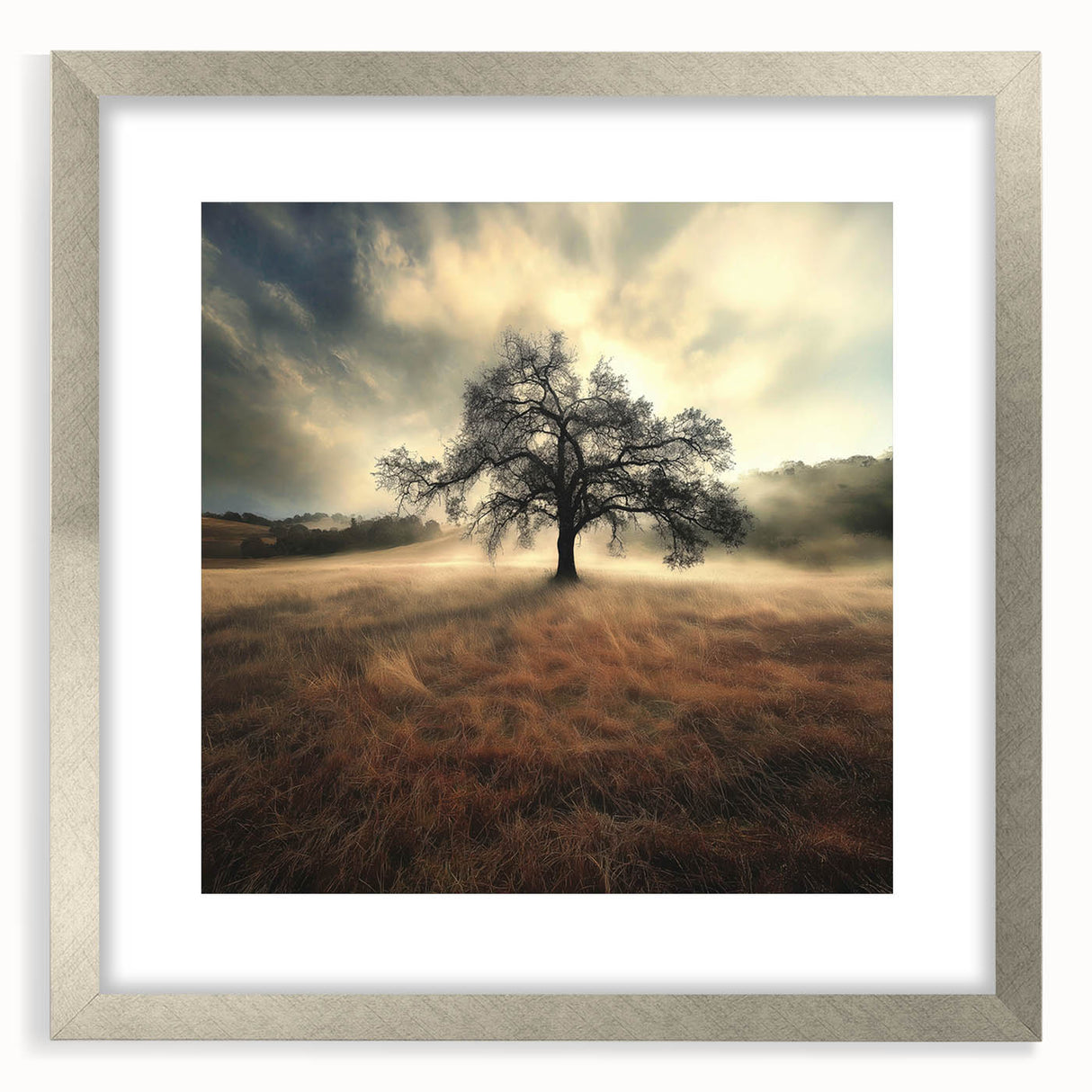 Golden Horizon Tree – Fine Art Photography Canvas Prints