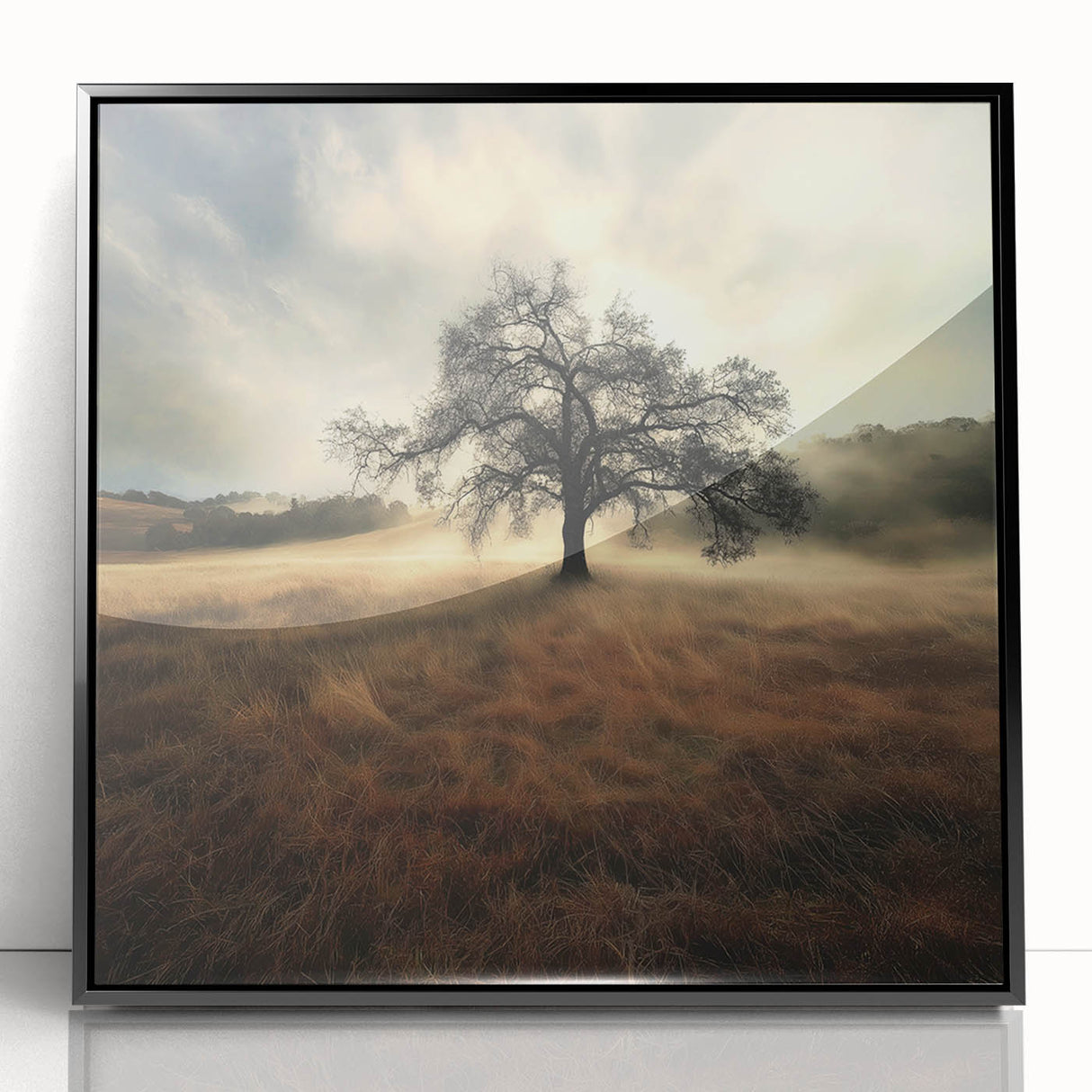 Golden Horizon Tree – Fine Art Photography Canvas Prints