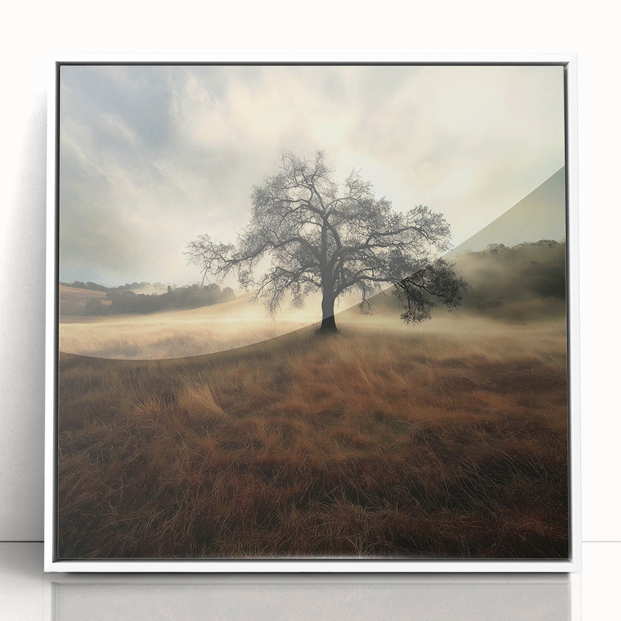 Golden Horizon Tree – Fine Art Photography Canvas Prints
