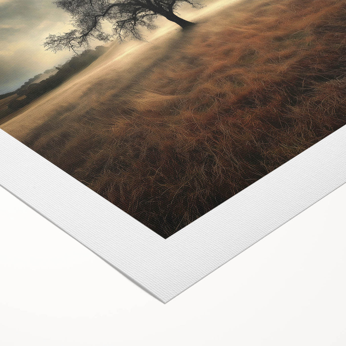 Golden Horizon Tree – Fine Art Photography Canvas Prints