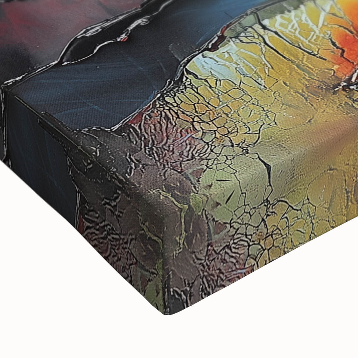 Fiery Horizon – Earthen Harmony Interior Design Art in Warm Hues