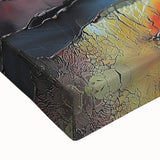 Fiery Horizon – Earthen Harmony Interior Design Art in Warm Hues