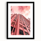 Modern Pink Architecture – Fine Art Photography Framed Prints