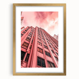 Modern Pink Architecture – Fine Art Photography Framed Prints