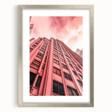 Modern Pink Architecture – Fine Art Photography Framed Prints