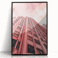 Modern Pink Architecture – Fine Art Photography Framed Prints