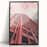 Modern Pink Architecture – Fine Art Photography Framed Prints