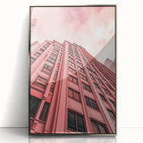 Modern Pink Architecture – Fine Art Photography Framed Prints