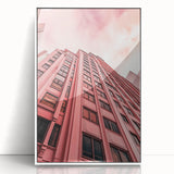 Modern Pink Architecture – Fine Art Photography Framed Prints