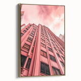 Modern Pink Architecture – Fine Art Photography Framed Prints