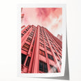 Modern Pink Architecture – Fine Art Photography Framed Prints