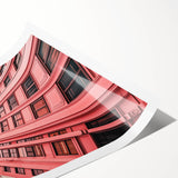 Modern Pink Architecture – Fine Art Photography Framed Prints