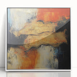 Contemporary Canvas Art – Textured Oil from Earthen Harmony