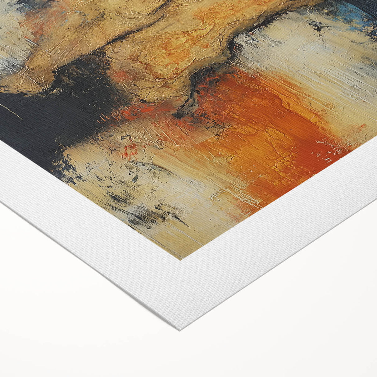 Contemporary Canvas Art – Textured Oil from Earthen Harmony