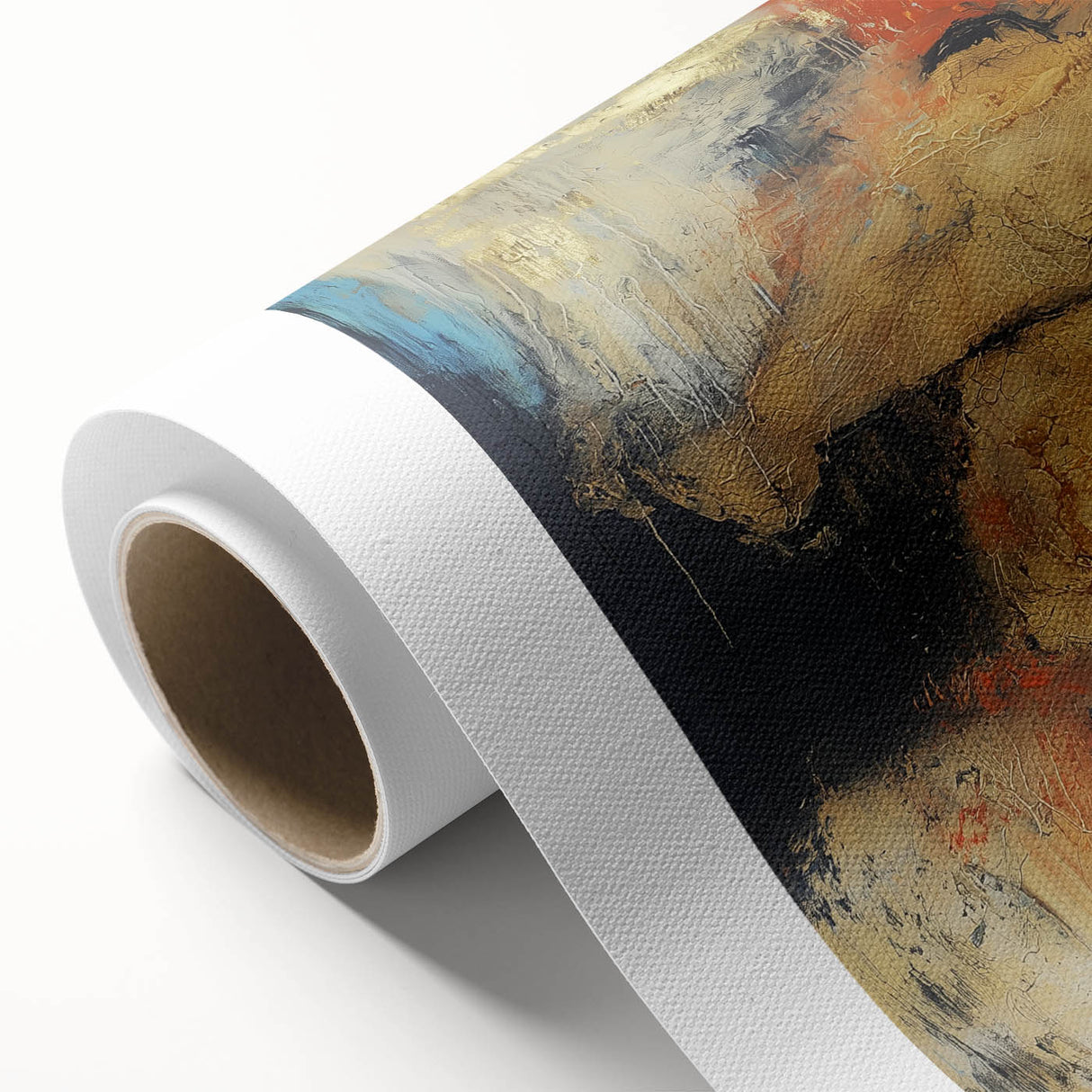 Contemporary Canvas Art – Textured Oil from Earthen Harmony