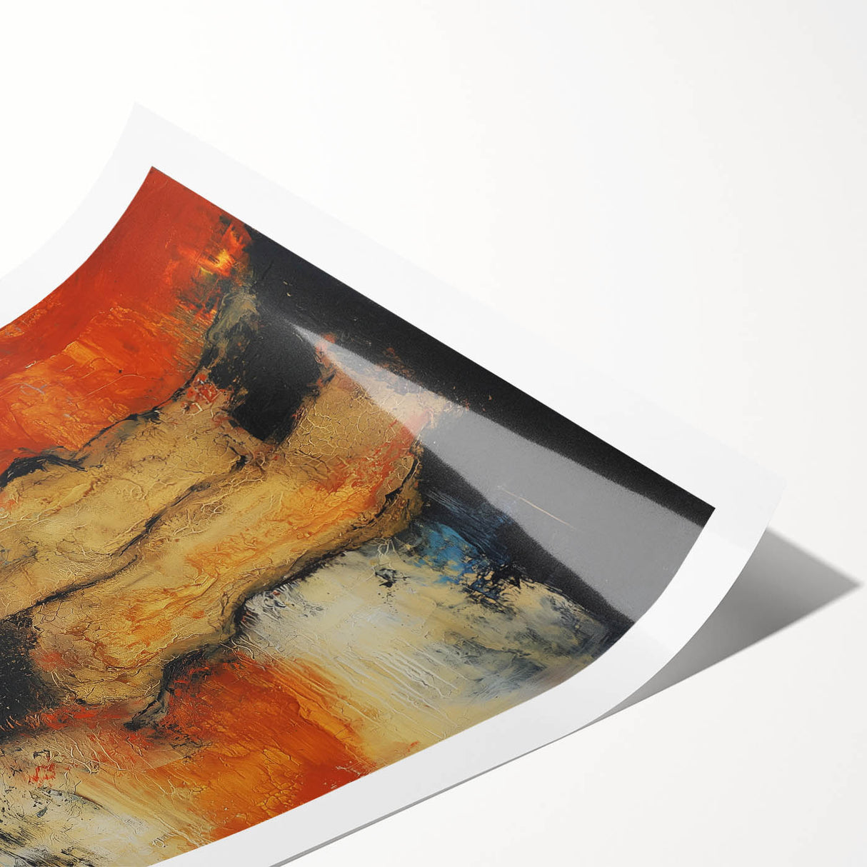 Contemporary Canvas Art – Textured Oil from Earthen Harmony