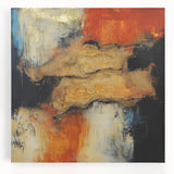 Contemporary Canvas Art – Textured Oil from Earthen Harmony