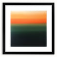 Vibrant Abstract Geometric Wall Art – Modern Sunset Gradient Print