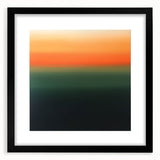 Vibrant Abstract Geometric Wall Art – Modern Sunset Gradient Print
