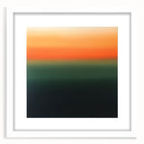 Vibrant Abstract Geometric Wall Art – Modern Sunset Gradient Print