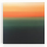 Vibrant Abstract Geometric Wall Art – Modern Sunset Gradient Print