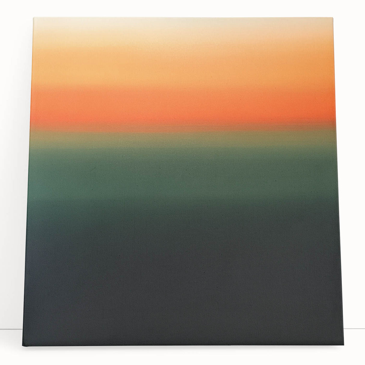 Vibrant Abstract Geometric Wall Art – Modern Sunset Gradient Print