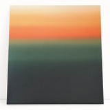 Vibrant Abstract Geometric Wall Art – Modern Sunset Gradient Print