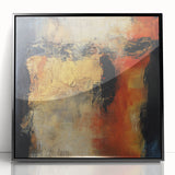 Neutral Abstract Prints – Earthy Textured Canvas from Harmony Series