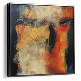 Neutral Abstract Prints – Earthy Textured Canvas from Harmony Series