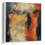 Neutral Abstract Prints – Earthy Textured Canvas from Harmony Series