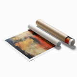 Neutral Abstract Prints – Earthy Textured Canvas from Harmony Series