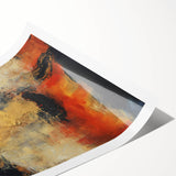 Neutral Abstract Prints – Earthy Textured Canvas from Harmony Series