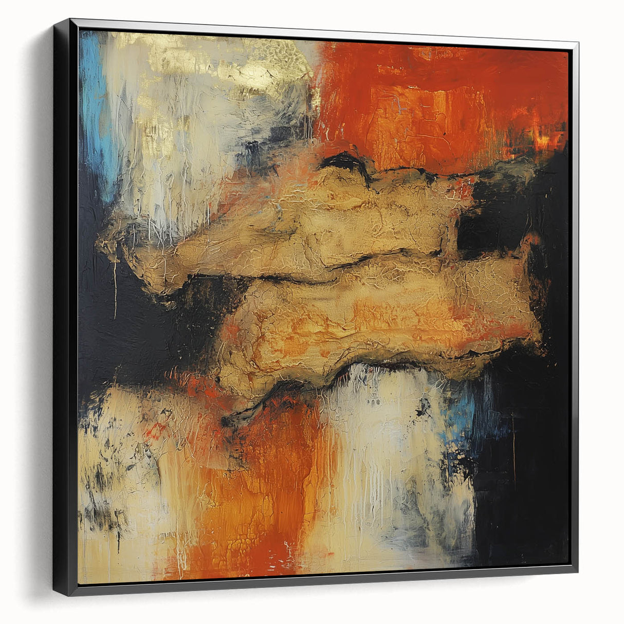Minimalist Wall Decor – Bold Earth Abstract from Harmony Collection