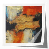 Minimalist Wall Decor – Bold Earth Abstract from Harmony Collection