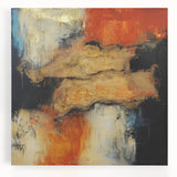 Minimalist Wall Decor – Bold Earth Abstract from Harmony Collection