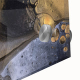 Fluid Acrylic Wall Decor – Black & Gold Luxury Abstract